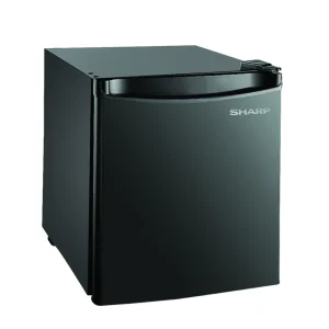 sharp sjm60mk 60l adjustable feet with recessed handle minibar